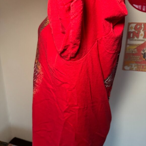 Harley Davidson 2015 Red Madison WI Eagle Graphic Short Sleeve Tee Shirt - Picture 6 of 11